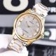 Copy Omega Planet Ocean 40mm White Diamonds Face 2-Tone Gold Band Watch (7)_th.jpg